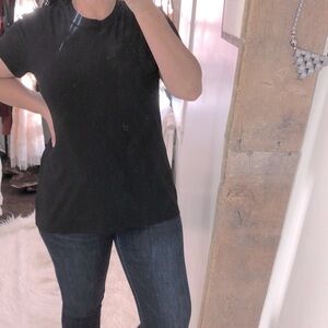 Norma kamali XLarge black blouse
